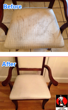 Load image into Gallery viewer, Dining room Chair  Cleaning Special(4) $100  Cleaning($  min charge for 1 chair$60)