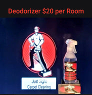 Deodorizer $20 per Room