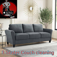 3 seater couch cleaning (1 piece)