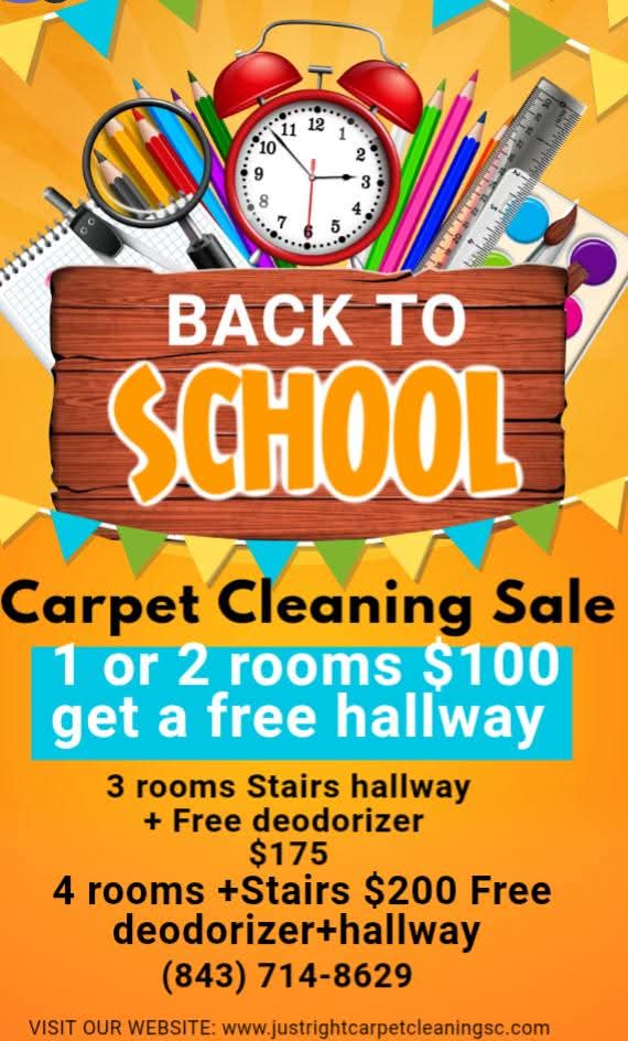 1 or 2 Room Carpet Cleaning $100